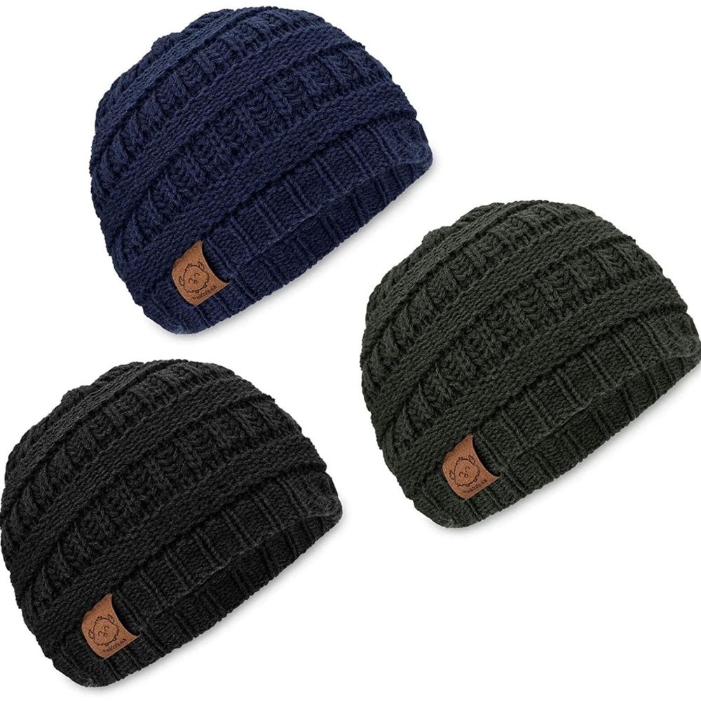 3 Baby winter hats